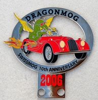 badge Morgan :SwissMOG 10th anniversary Dragon Mog